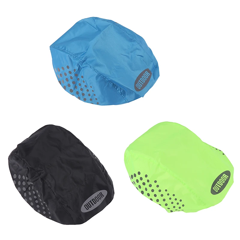 1pcs Bicycle Helmet Rain Covers Dustproof Windproof Waterproof Accessories MTB Bike Bicycle Ultralight Helmet Rain Covers