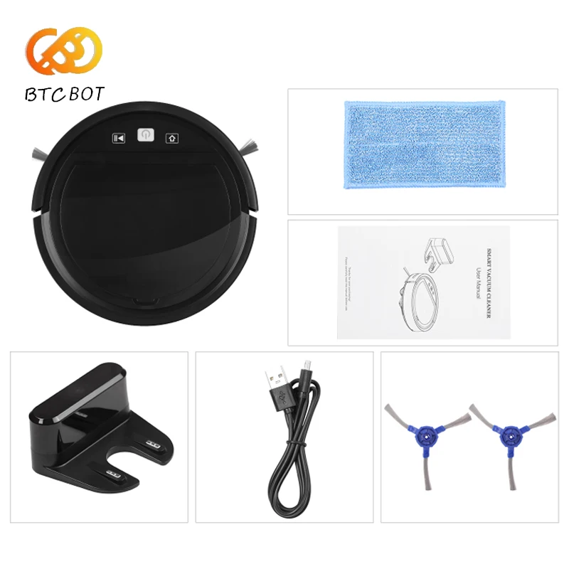 Robot Vacuum Cleaner Mapping Regular Automatic Charging For Sweeping and Mopping Smart Home