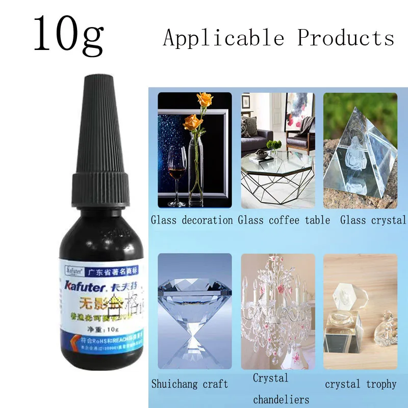 

10ml/Bottle K-300 UV Glue Curing Laser Glue Transparent Crystal And Glass Glue Large Area Crystal Crafts Shadowless Glue