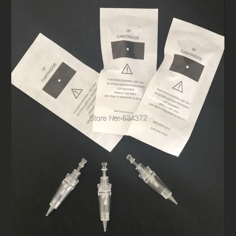 Hight Quatity Tattoo Needles 1P /1RL  Sterilized Permanent Makeup Eyebrow Lips Tattoo Needles Cartridge