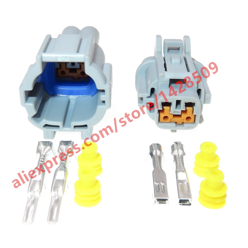 1 Set 2P Light Solenoid Valve Socket Fog Lamp Connector for Nissan Teana 6188-0554 6185-0867 PB291-02127