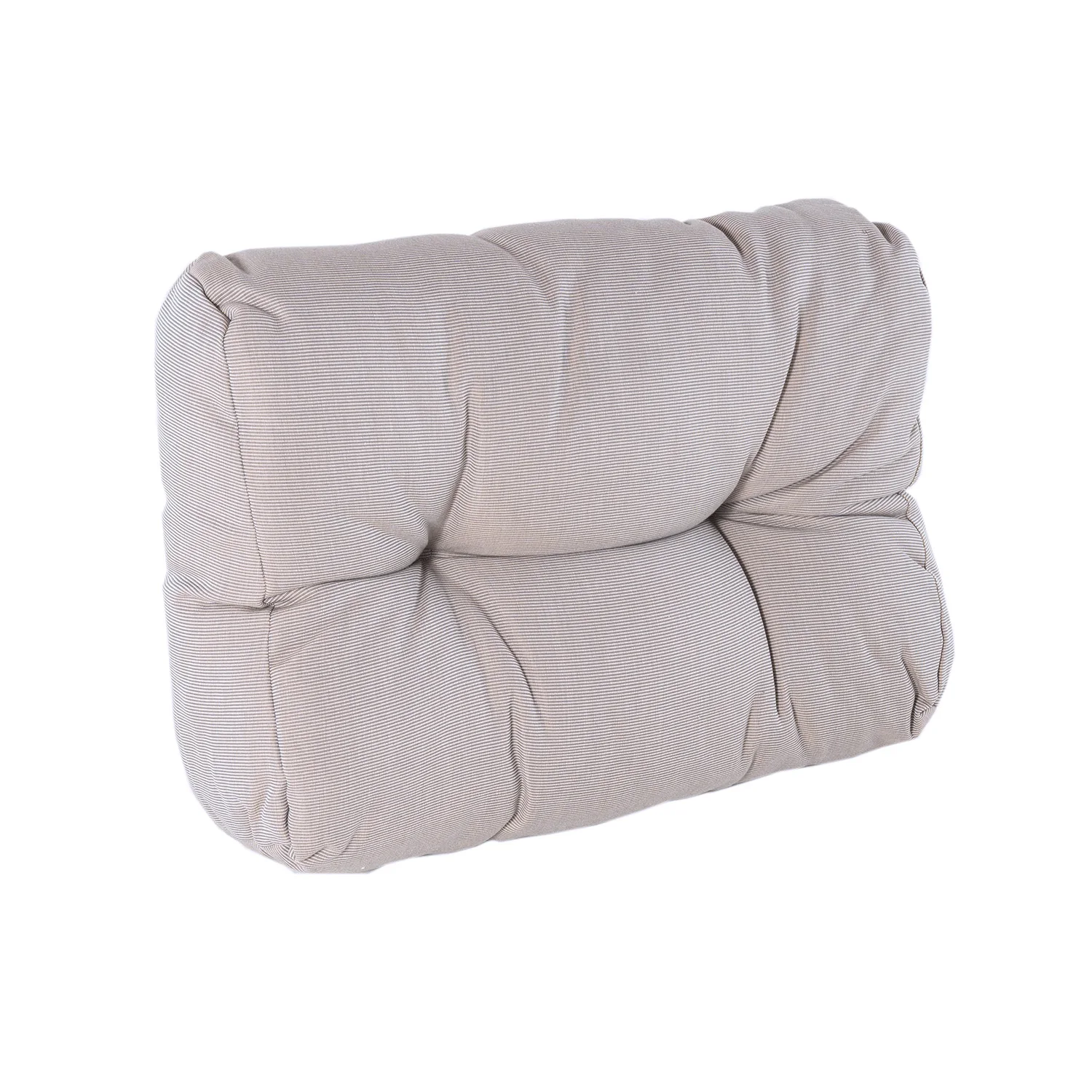 Small back cushion for pallet, size: 40x60x16 cm, Lux cappuccino, water repellent, outdoor cushions, garden cushion, outdoor pillows, pallet sofas, pallet cushions