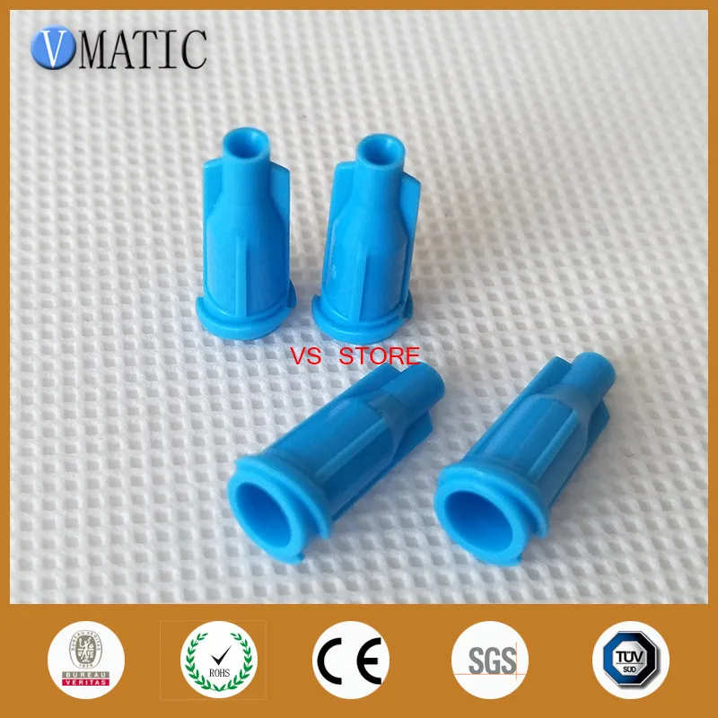 

Free Shipping 1000Pcs Luer Syringe Caps Blue Color Dispensing Syringe Tip Stopper