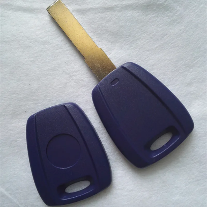 

DAKATU 10 шт. синий сменный чехол для автомобильного ключа, пустой корпус для ключа транспондера Fiat Ducato (SIP22)