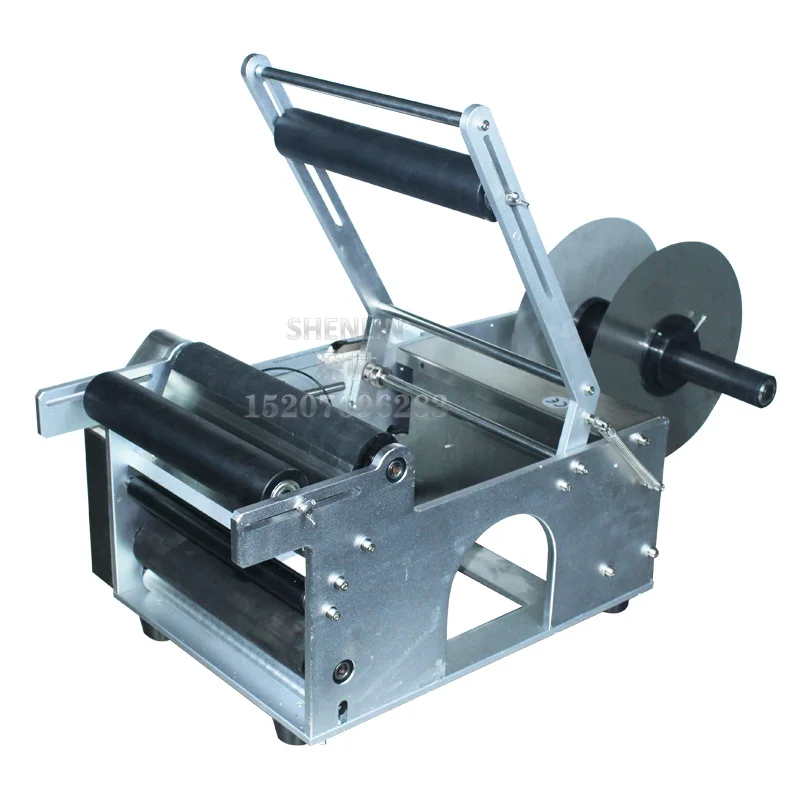 LT50 estendi l'etichettatrice per bottiglie rotonde etichettatrice per bottiglie rotonde in plastica macchina per etichette Dispenser per etichette applicatore di etichette