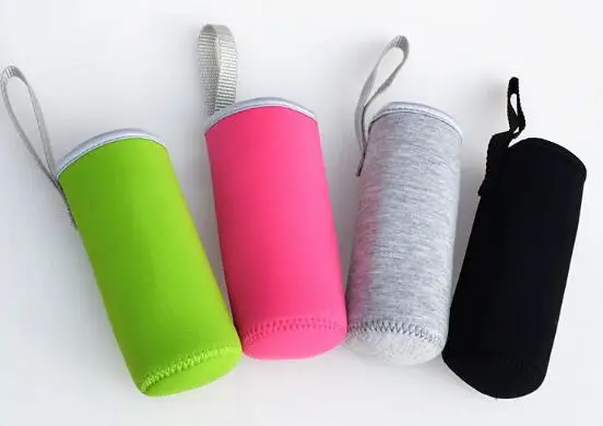 50ml Cup Sleeve Neoprene Water Bottle Carrier Holder with Handle Perfect for Protection, Sweat Absorption