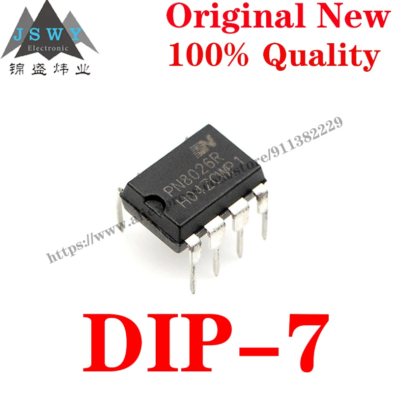 10~100 PCS PN8026R DIP-7 Semiconductor Power Converter IC Chip Induction Cooker IC IC Chip with for module arduino Free Shipping