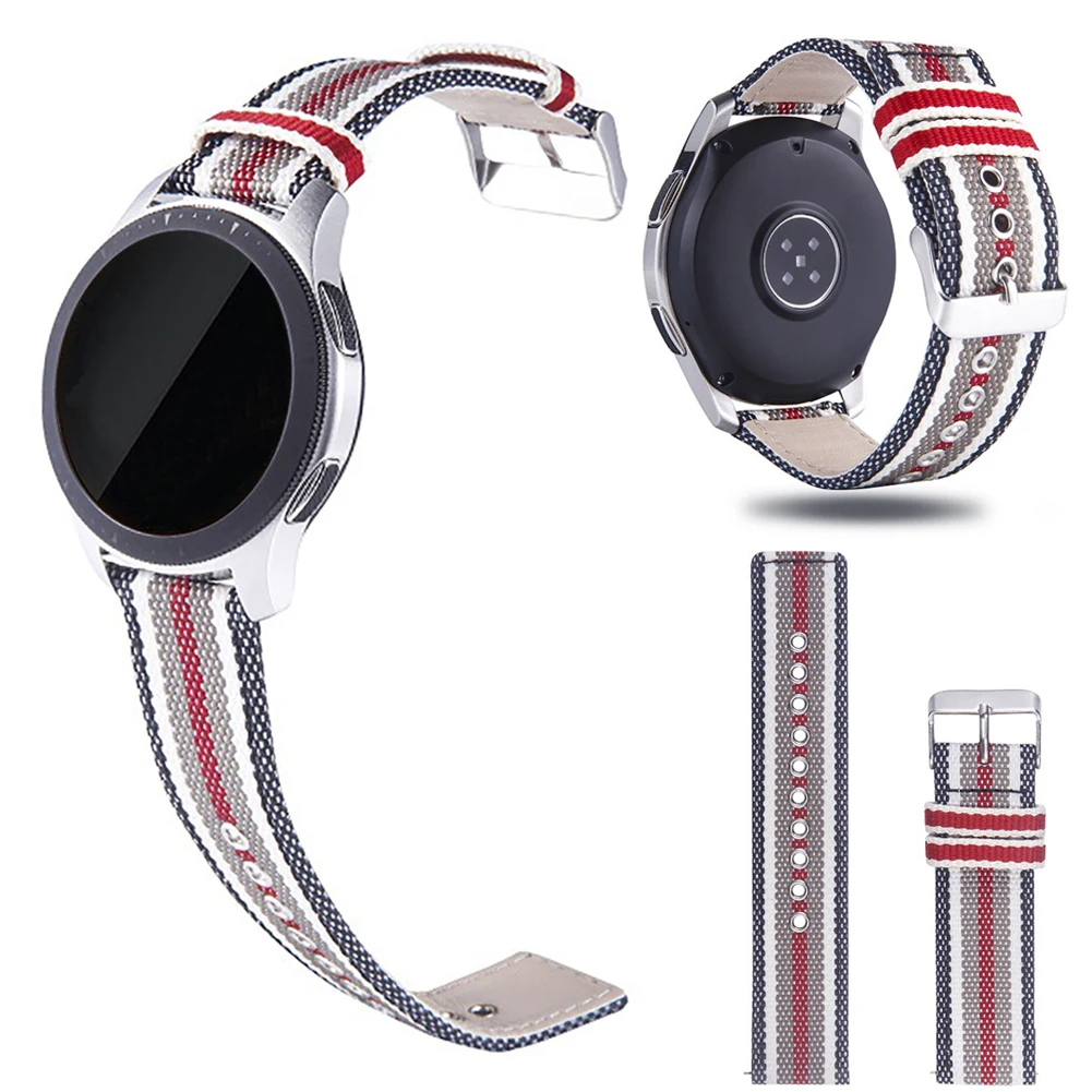 20/22mm Leder Uhr Band für Samsung Getriebe Sport S2 S3 Galaxy Uhr Aktive 42/46mm strap für Huami Amazfit Bip Huawei Watch2 gt