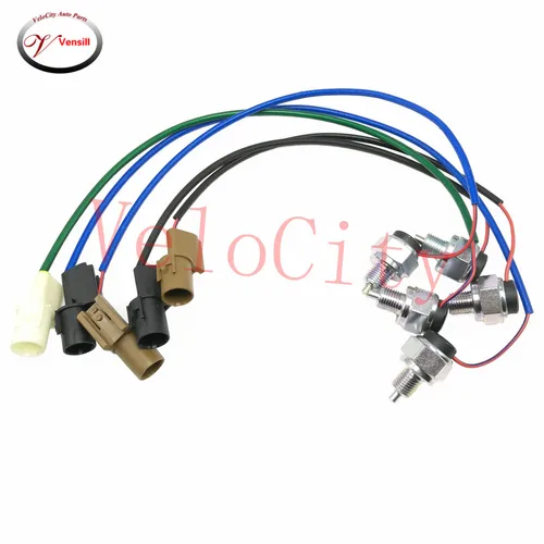 Juego de 5 interruptores de caja de transferencia, pieza de interruptor de posición de cambio de marchas, n. ° # MR580151 MR580152 MR580153 MR580154 MR580155 para Montero Pajero