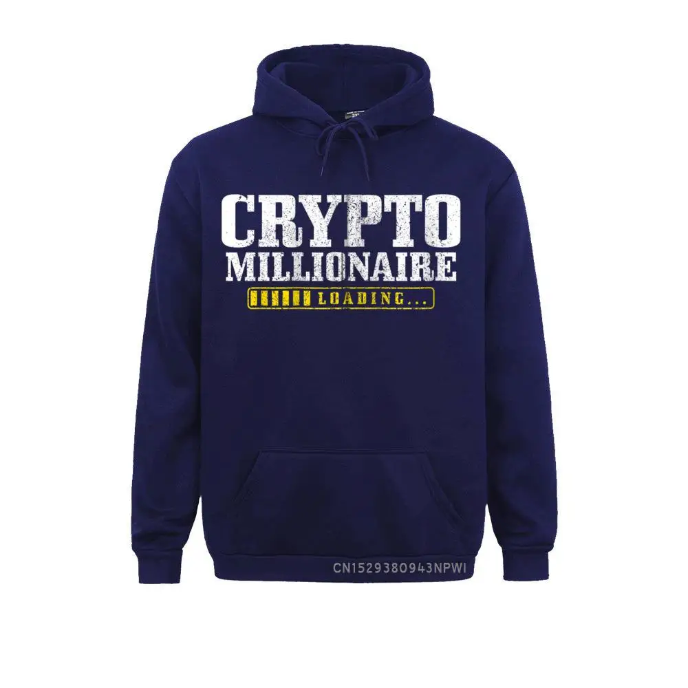 Crypto Millionaire Loading Bitcoin HODL Investor Trader BTC Hoodie Beach Women Hoodies Clothes Brand New Sweatshirts