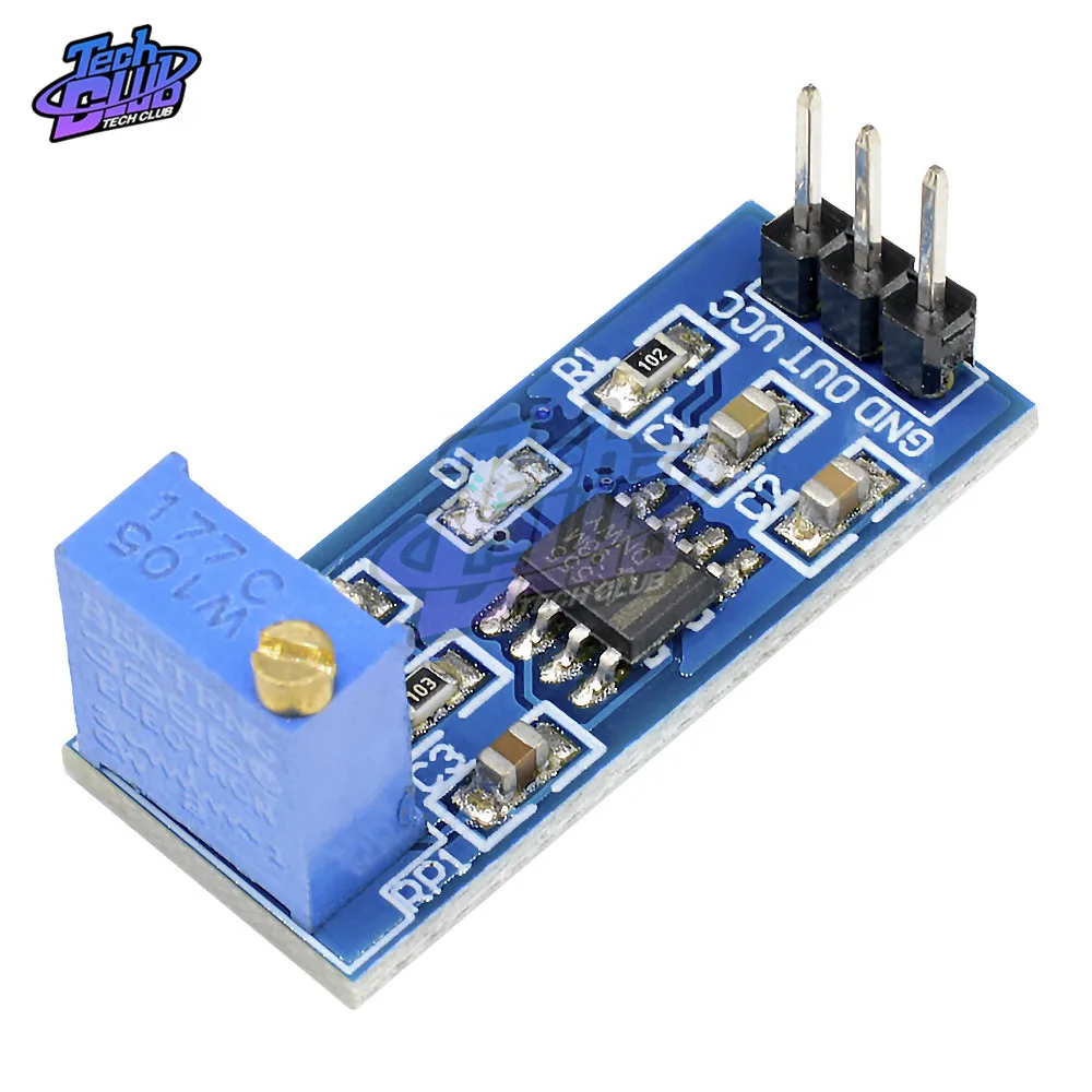 

10Pcs 5V-12V NE555 Adjustable Resistance Frequency Pulse Generator Module Single Channel Output Module for Arduino Smart Car