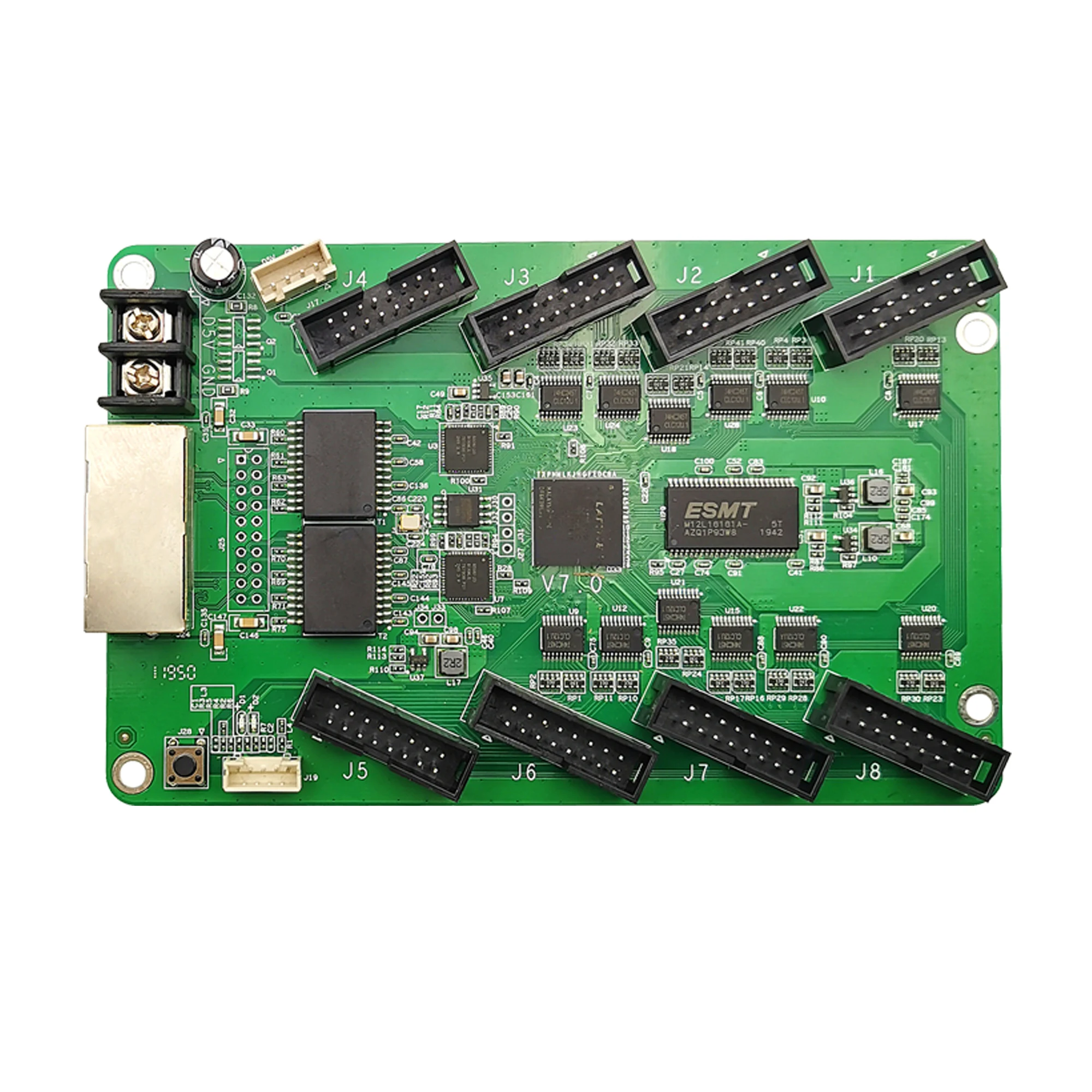 Imagem -05 - Rede Ecp5 Fpga Placa de Desenvolvimento Risc-v Colorlight 5a75b Open Source Lfe5u