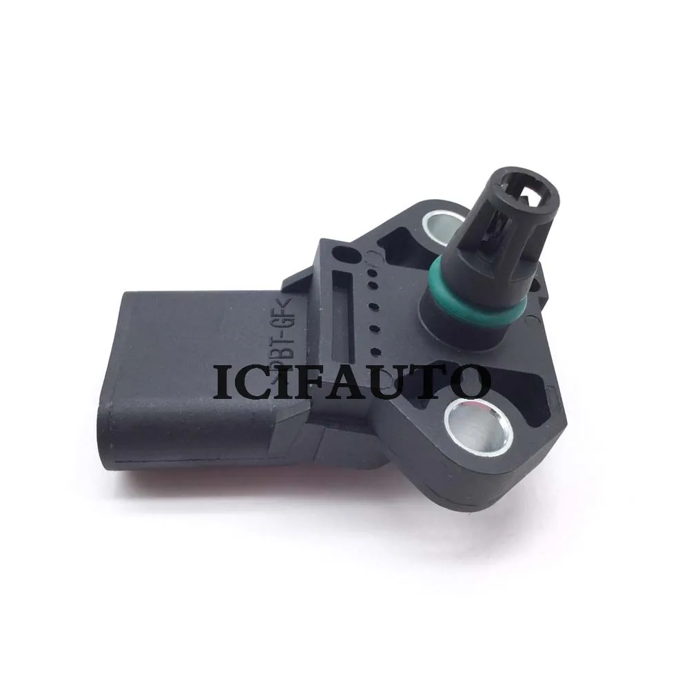 Pressure MAP Sensor  For VW Beetle Golf Jetta Passat Touareg Tiguan CC MK5/6 1.9 2.0 3.0 5.0 Tdi 0281002401 038906051C