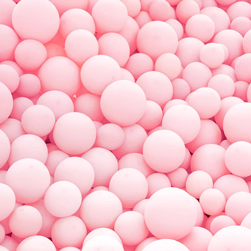5 "10" 12 "18" 36 "Matte Macaron Rosa Runde Ballon Kinder Baby Dusche Hochzeit Geburtstag party Dekoration Romantische Ballon Liefert
