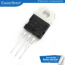 10pcs/lot L7812CV TO-220 L7812 LM7812 7812 Positive-Voltage Regulators In Stock