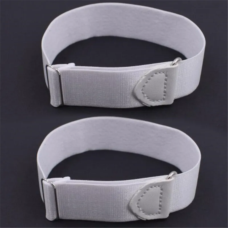 One Pair Elastic Armband Shirt Sleeve Holder Women Men Fashion Adjustable Arm Cuffs Bands for Party Wedding Clothing Accessories