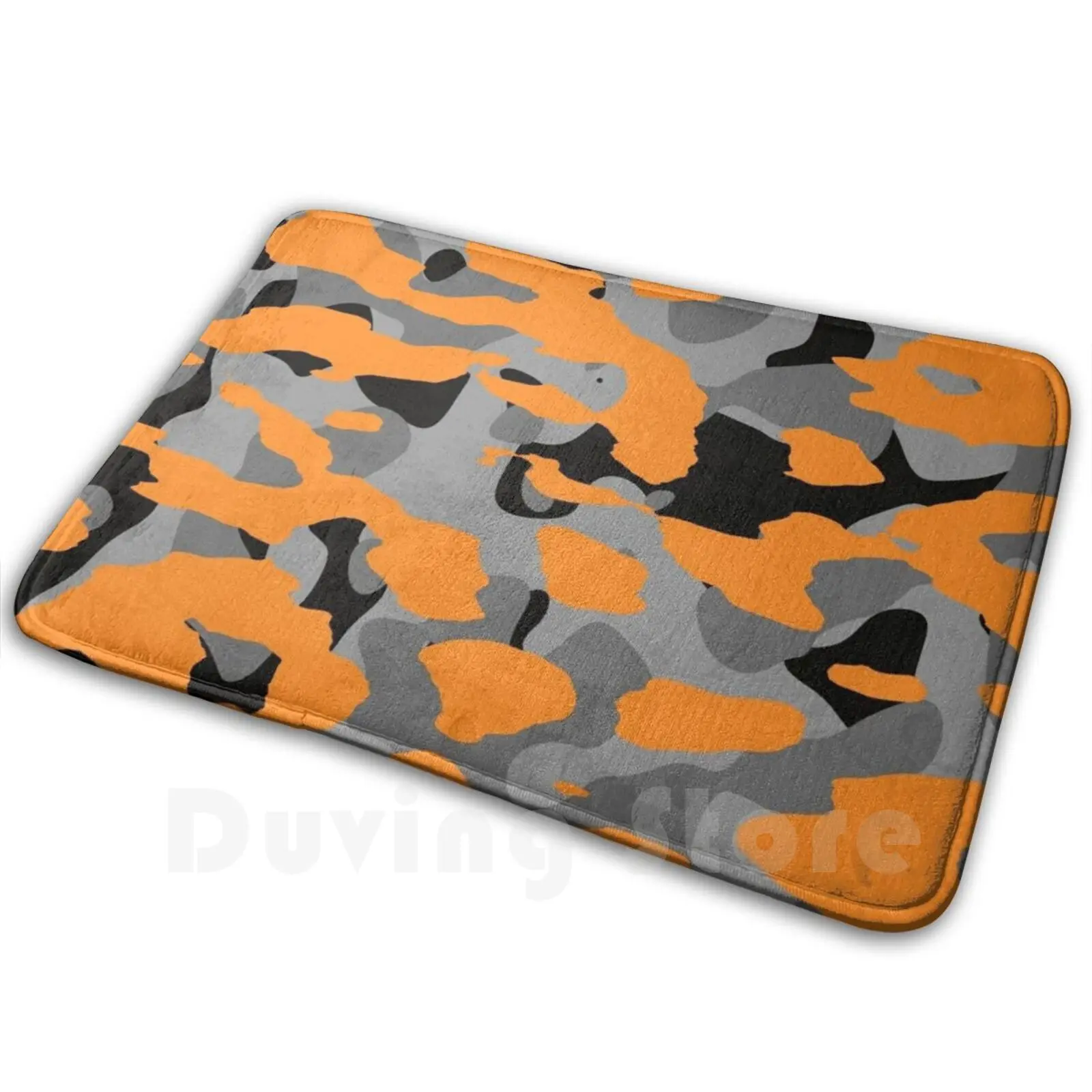 

Оранжевый камуфляжный коврик, ковер, противоскользящие напольные коврики, камуфляж для спальни, оранжевый охотничий охотничий коврик для женщин, для нее, для девочек, для мужчин