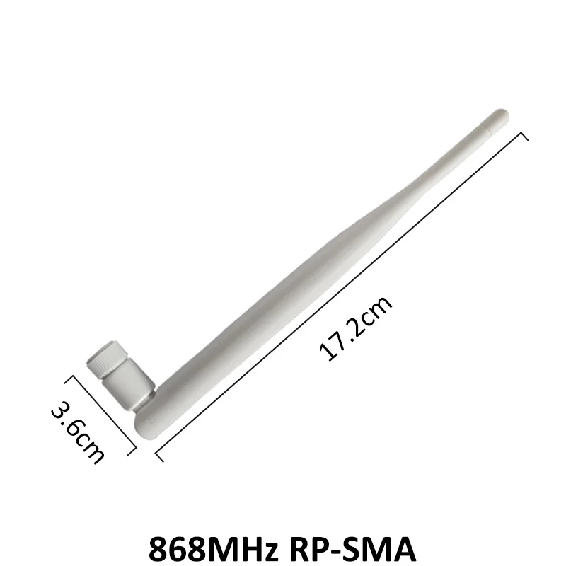 GWS 4pcs 868mhz antenna 5dbi sma female 915mhz lora antene pbx iot module lorawan GSM signal receiver white antena