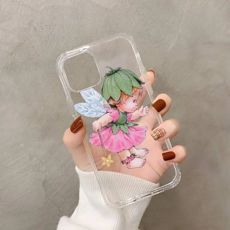 Sarah Kay Little Girl Phone Case for iphone 13 11 12 pro XS MAX 8 7 6 6S Plus X 5S SE 2020 XR case