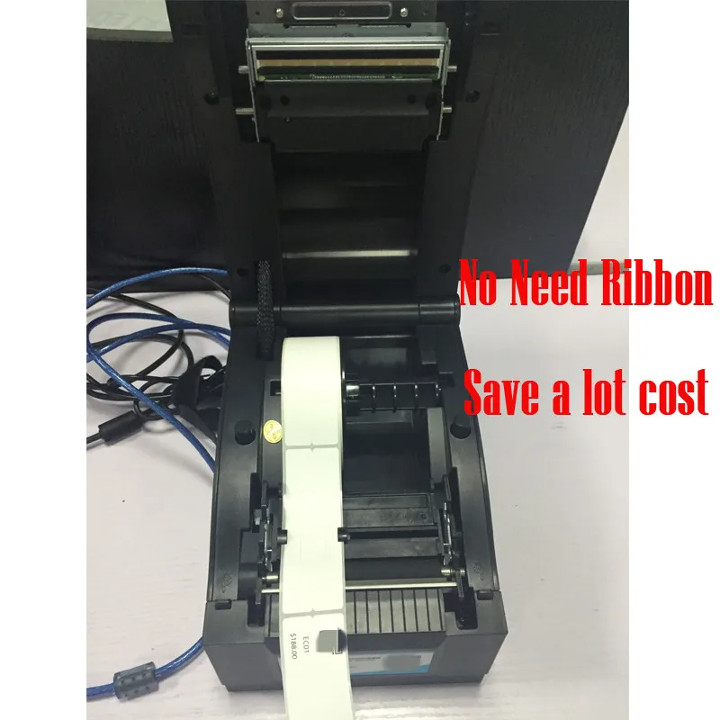 Cheap Thermal Jewelry Printer Set with Free Jewelry Label Roll and Free Tags Edit Template