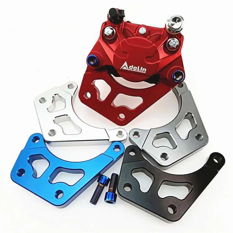 Motorcycle Brake Caliper Bracket/adapter For Yamaha Scooter Rsz Jog Force For Rpm Adelin  Frando  84mm Brake Caliper free shippi