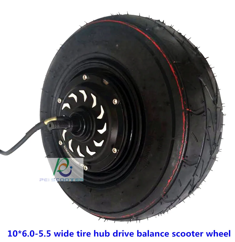 

10inch 10*6.0-5.5 tire BLDC brushless gearless electric scooter hub drive wheel phub-510