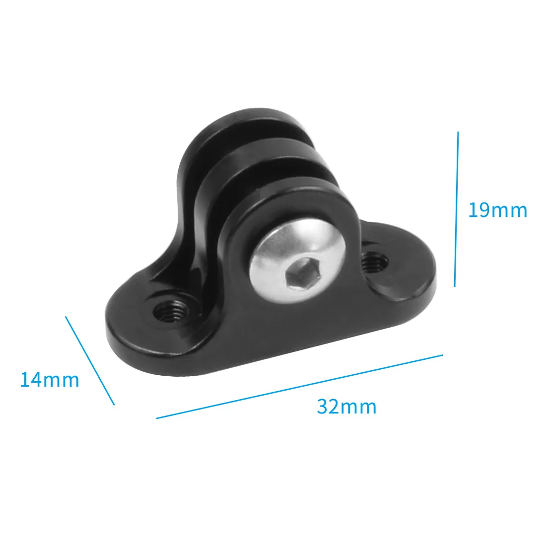 Fahrrad Kamera Halter Adapter Mini Stativ Halterung Verlängerung Fahrrad Stecker Feste Sitz Basis für Gopro 13 12 Insta360 X4 Osmo Action – Detail 8