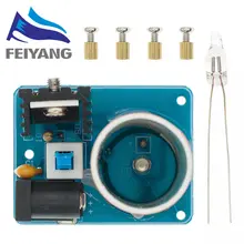 Mini Tesla Coil DIY Kit with Lights #4