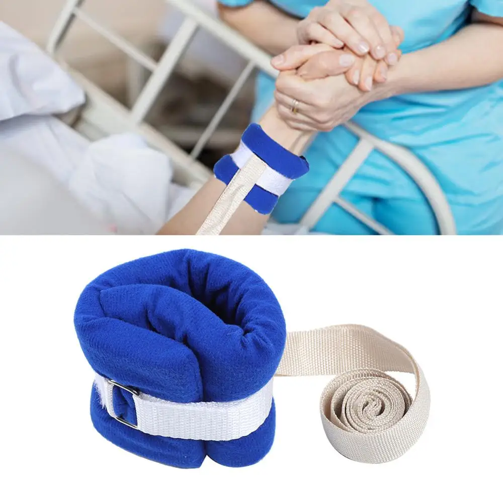 Medical Breathable Limb Restraint Band for Bedridden Patient Elderly's Prevent Scratches Bundle Safety Fixing Tie Band Portables