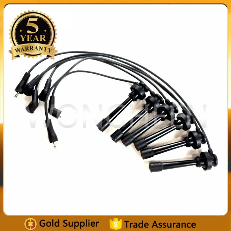 MD338249 MD33-8249 MD371794 MD371980 New Spark Plug Cable Wire Set For 1997-2002 Mitsubishi Montero Sport 3.5L 3.0L V6