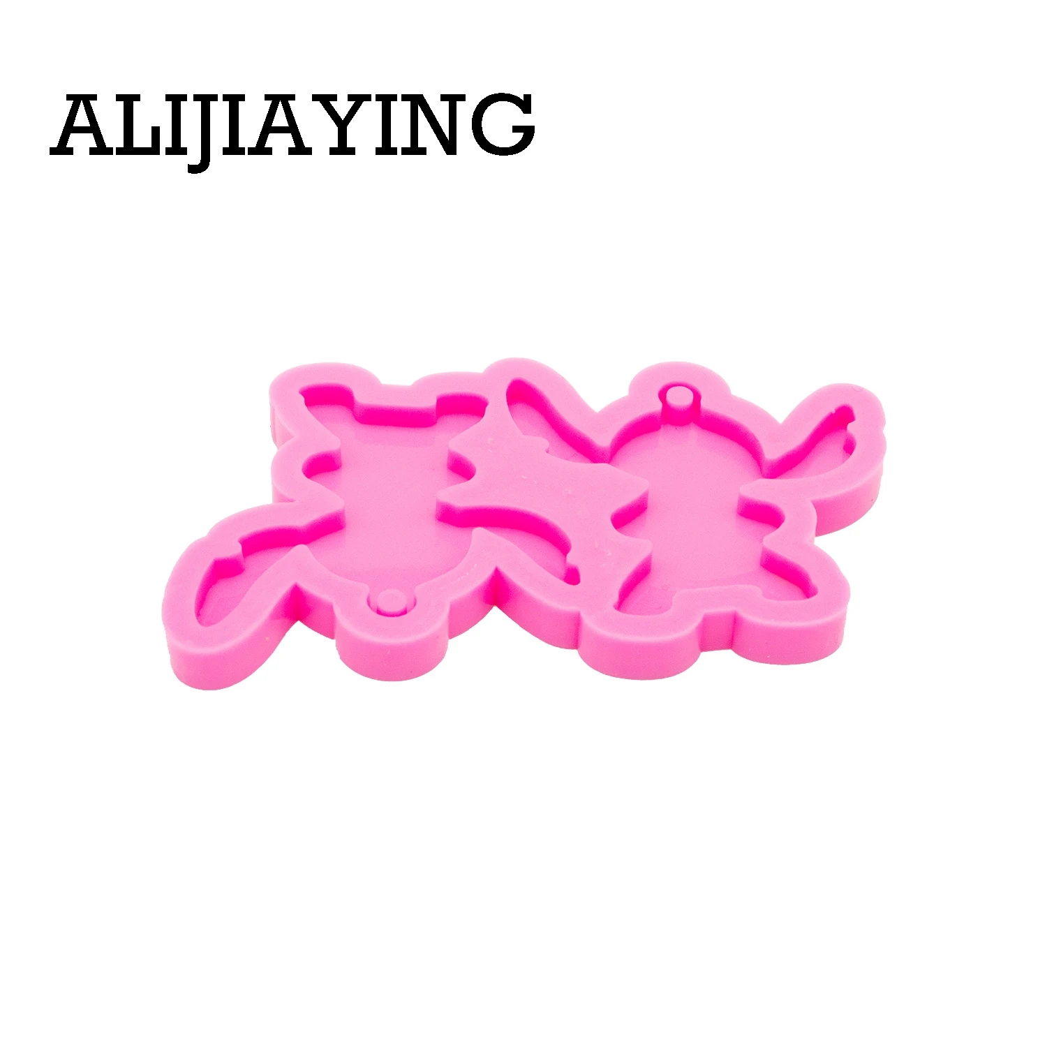 DY0364 Shiny plane Anime Earrings Silicone Mold DIY Craf Mould Epoxy Resin Custom Mold 100% Food Grade Silicone