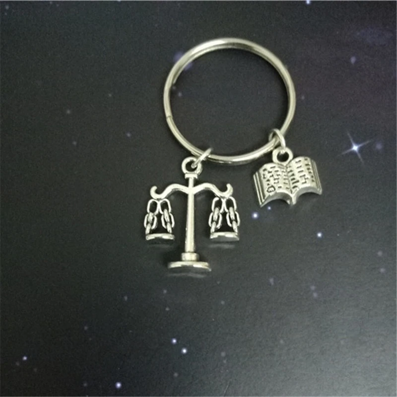 

Law Scales Keychain, Lawyer Keychain,Judge Keychain,Court Reporter Keychain,Book Keychain,Prosecuter Defender Keychain