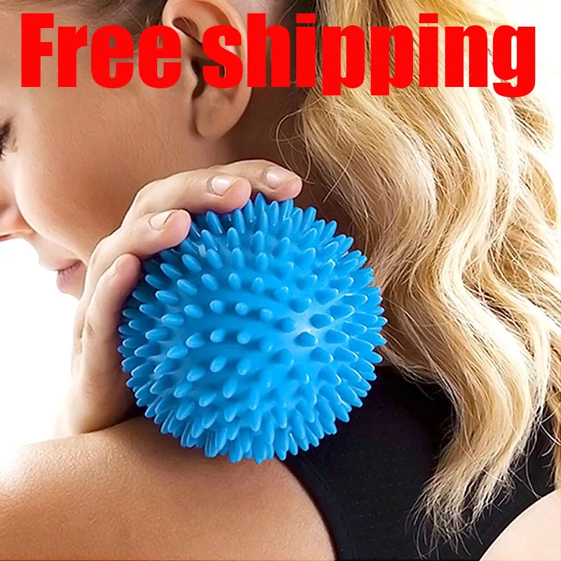 7.5CM/9CM PVC Massage Balls Roller Yoga Fitness Balls Muscle Relax Fascia Trigger Point Hand Foot Relax stab Massage Ball Spine