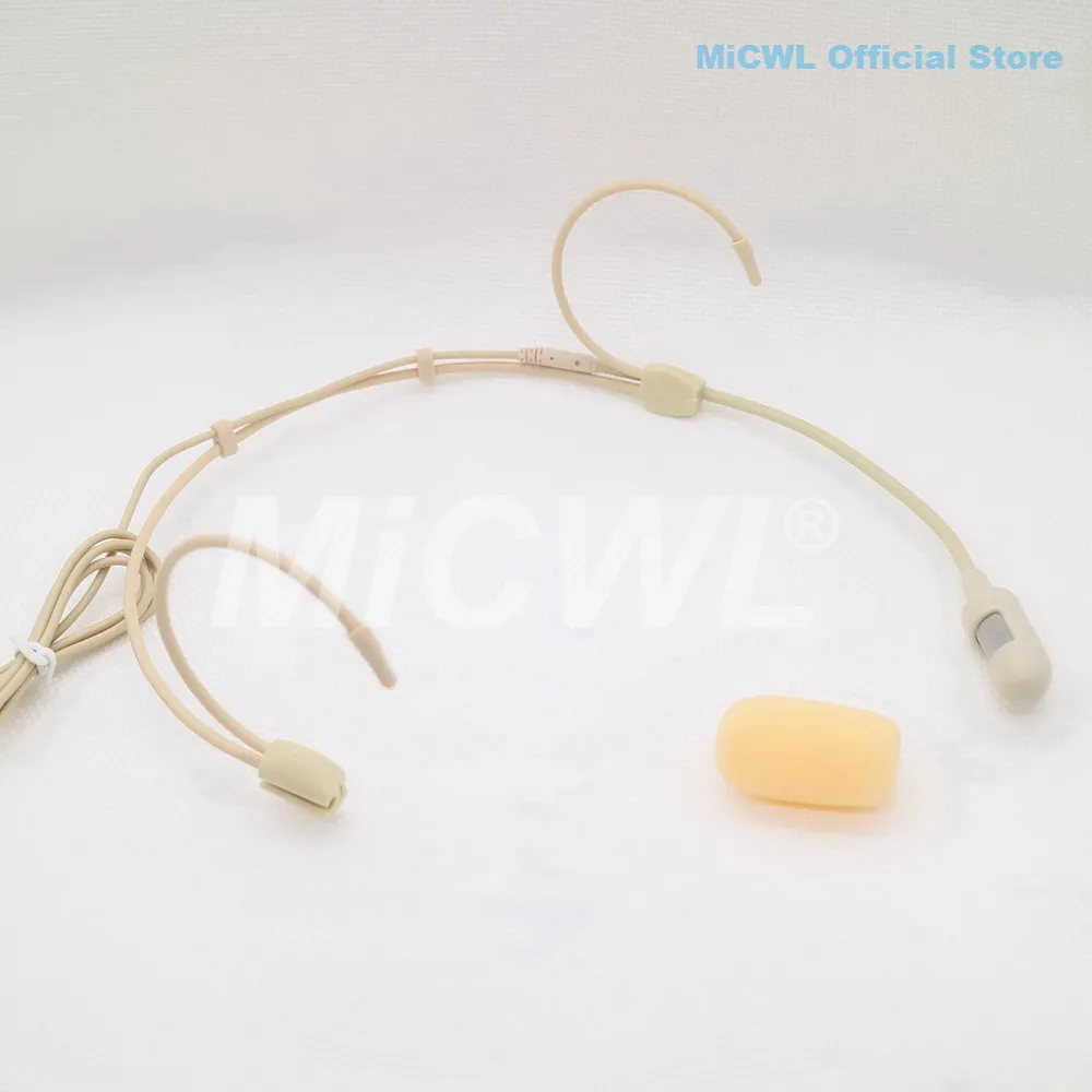 Beige G5 Headset Cardioid Microphone for Sennheiser EW100 300 500 G2 G3 G4 Wireless