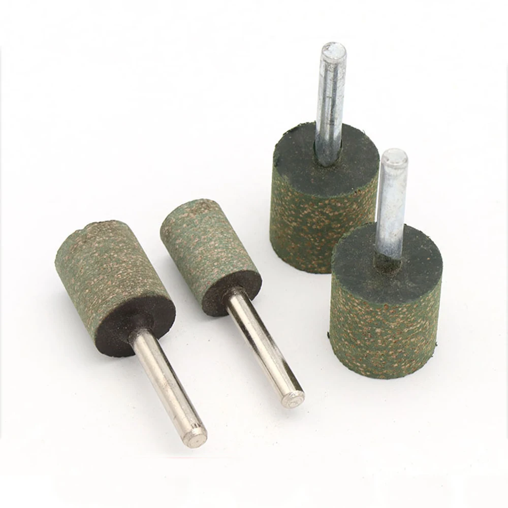 16/20/25Mm Silinder Abrasif Karet Polishing Burr Mounted Point 1/4. 08 Cm Batang