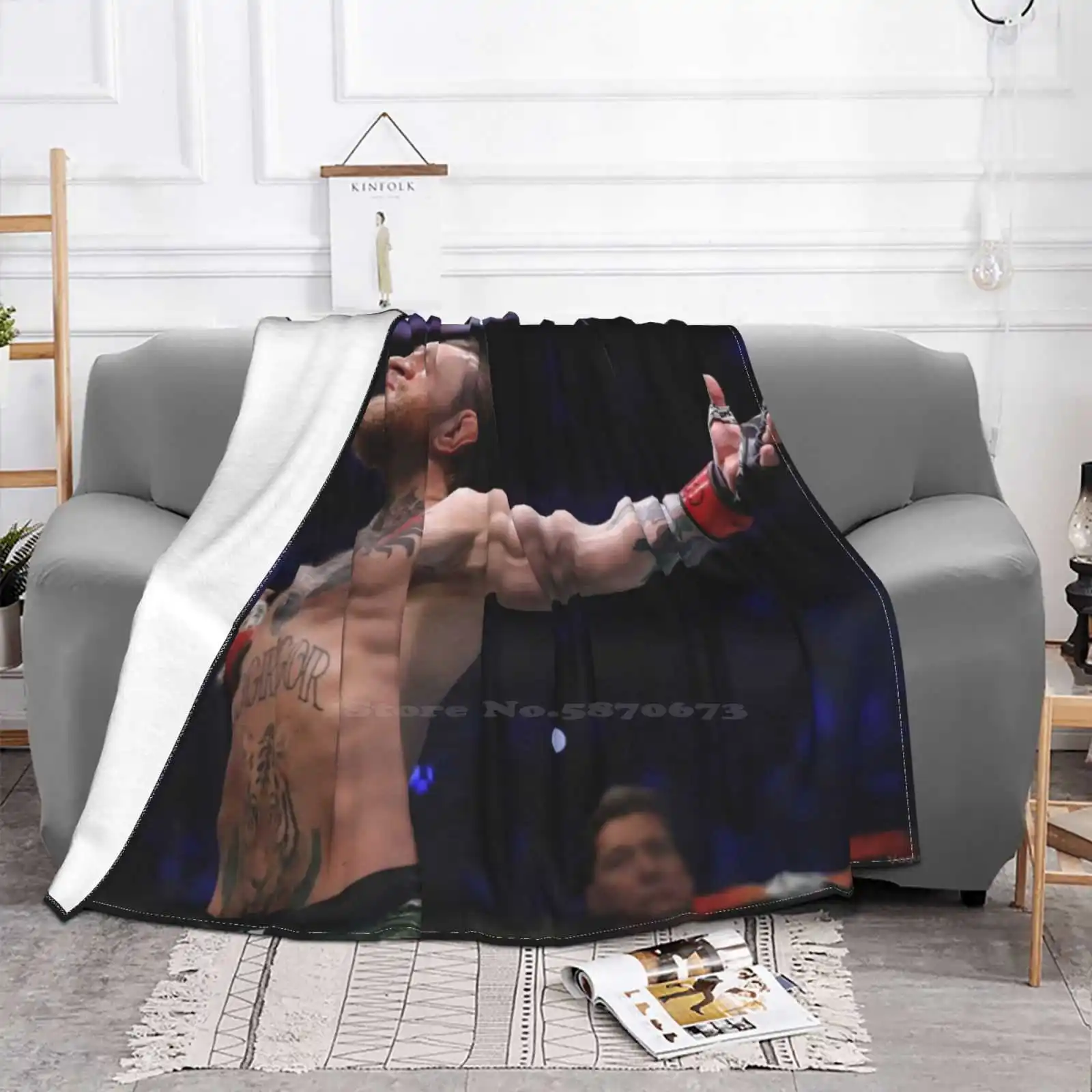 Conor Mcgregor Before The Fight Soft Warm Light Thin Blanket Connor Kurtis Conner Conor Mcgregor Khabib Octagon Cage Boxing