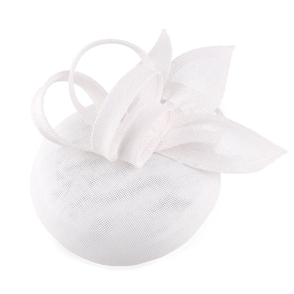 Lila Nachahmung Sinamay Fascinator Kopf bedeckung für Kentucky Derby Kirche Hochzeits feier Rennen Frauen Braut ereignis Anlass Hut – Detail 29