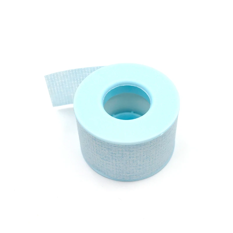 1Pc Non-woven Silicone Gel Eyelash Tape Breathable Sensitive Resistant Blue Under Eye Pad Eyelash Extension Tools