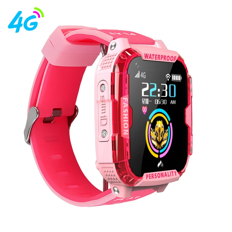 Smart GPS kids 4G Watch Children Location Bracelet IP68 Video Chat Touch Screen LBS WIFI SOS SIM Child Watch Baby Phone Watches