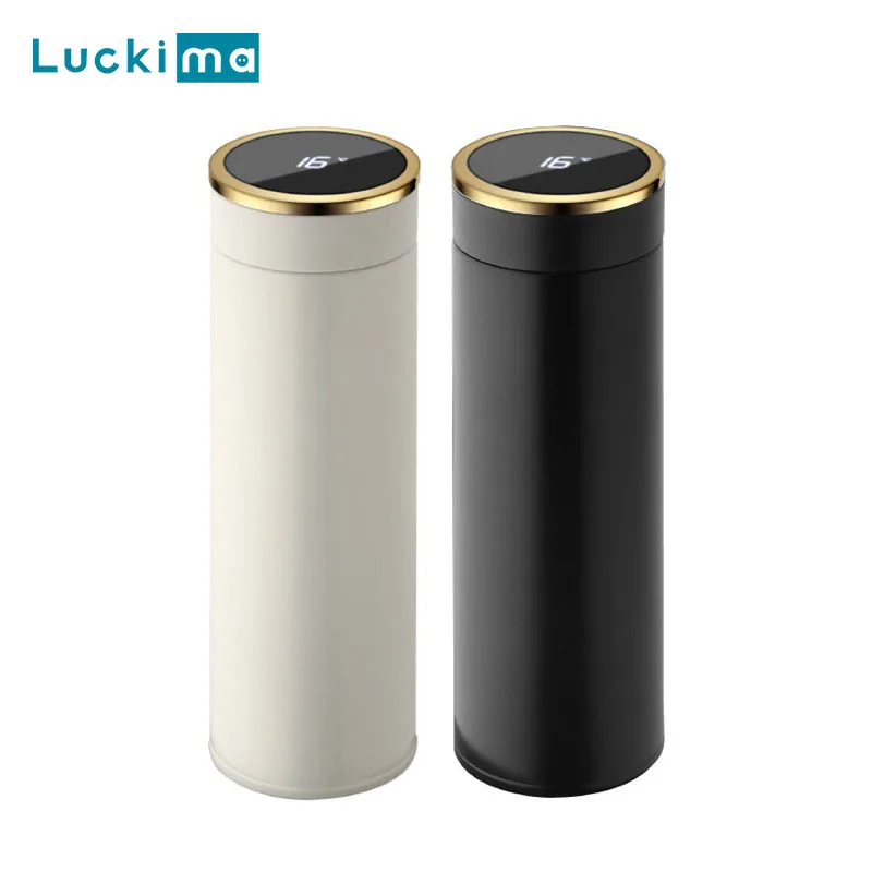 

420ml Intelligent Stainless Steel Thermos Cup Smart Touch Temperature Display Water Cup Thermoses Coffee Mug Business Style Gift