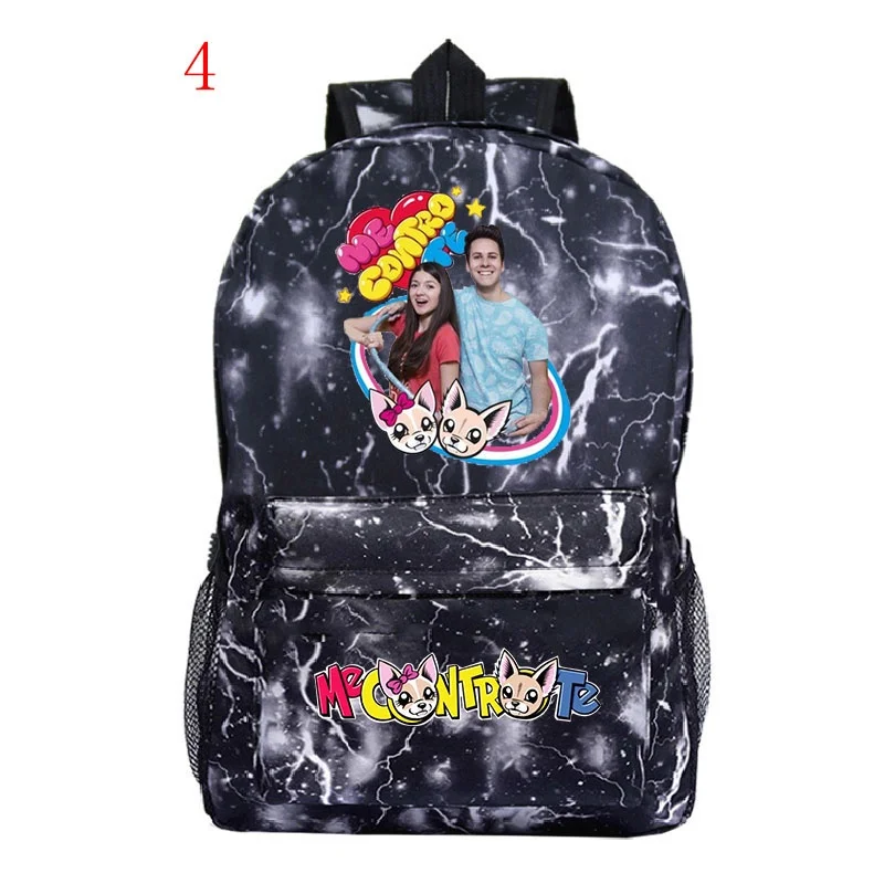 Mochila Me Contro Te Backpacks School Bags Boys Girls Kids Travel Bag Canvas Bagpacks School Backpack Men Women Casual Knapsack