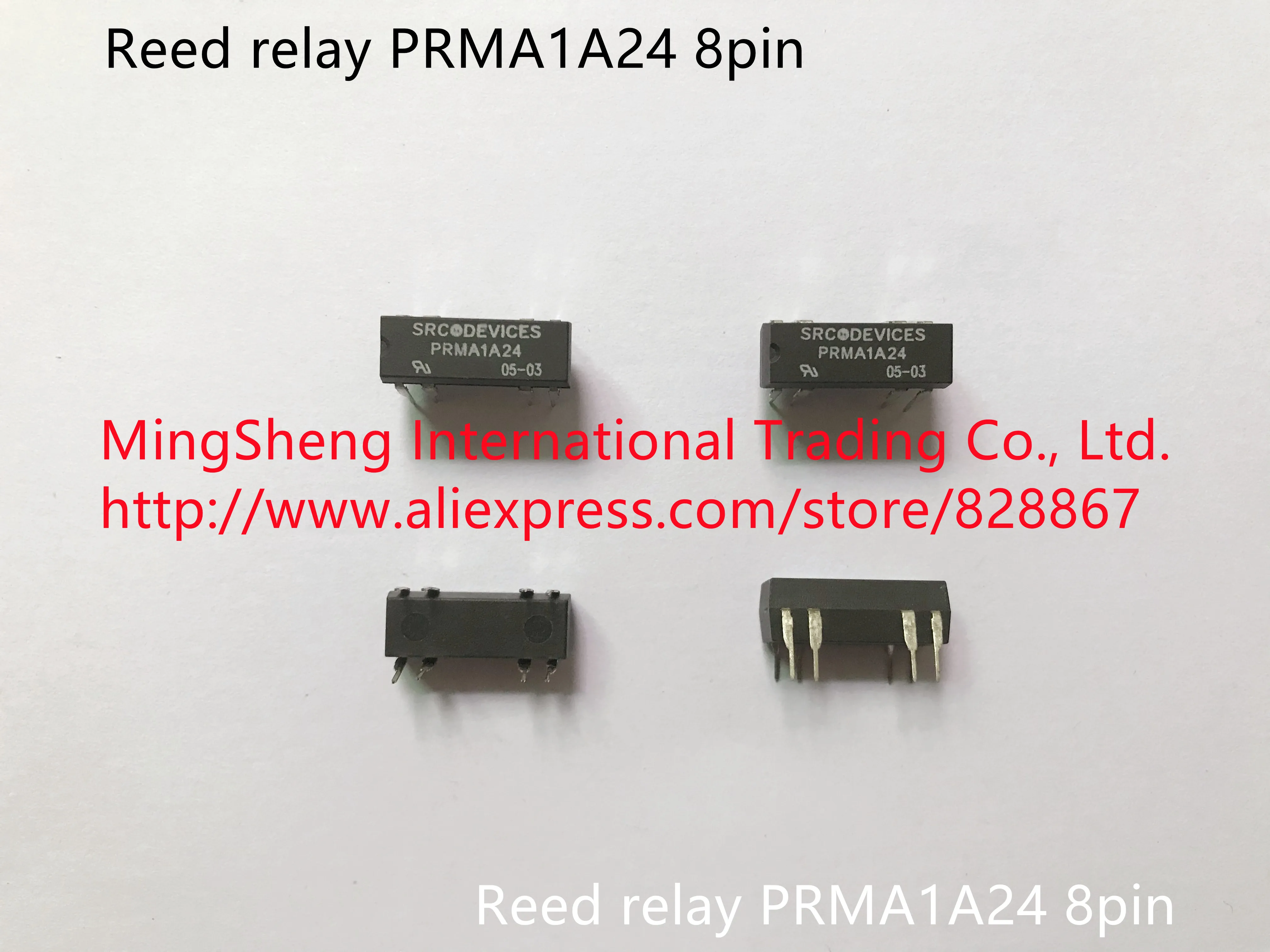 Original new 100% reed relay PRMA1A03 PRMA1A24 PRMA2A05 8pin reed switch relay