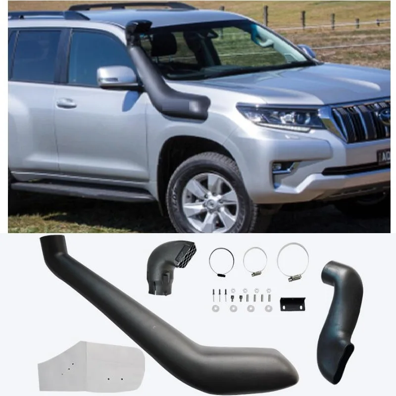 

CITYCARAUTO SUV 4*4 SNORKEL FOR PRADO LC150 FJ150 Air Intake PIPE LLDPE Snorkel Kit Set FIT PRADO FJ150 LC150 CAR 2010-2020