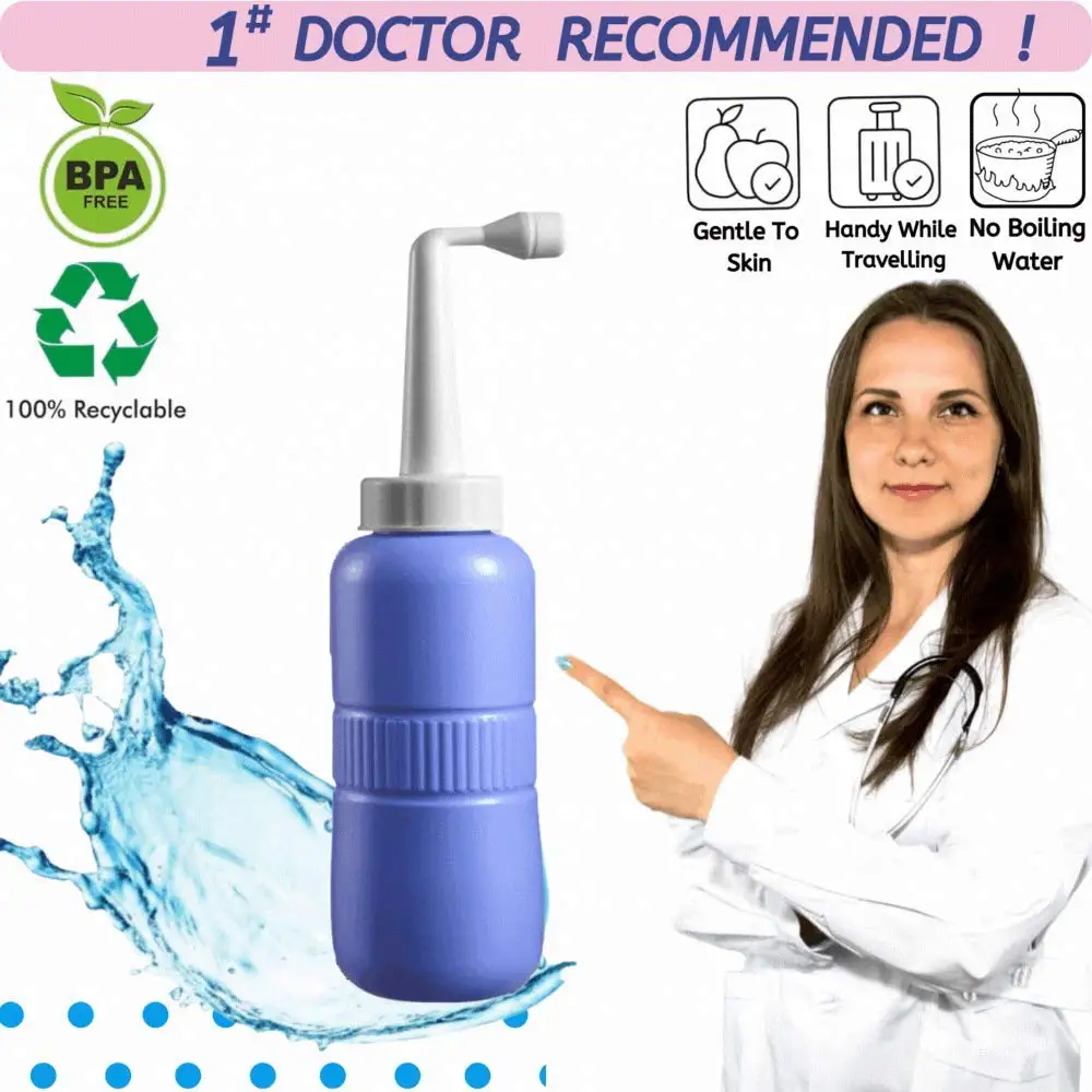 Postpartum Peri Bottle Upside Down Mom Spray Bottle Personal Care Hygiene Handheld Baby Washer Portable Bidet Toilet Bottle