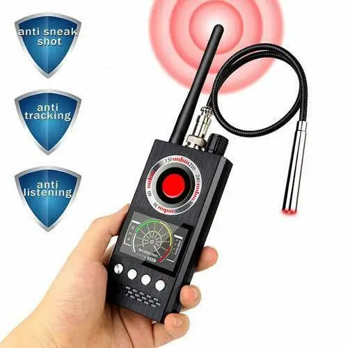 K68 Anti Spy Wireless RF Signal Detector Bug GSM GPS Tracker Hidden Camera Eavesdropping Device Latest Professional Version