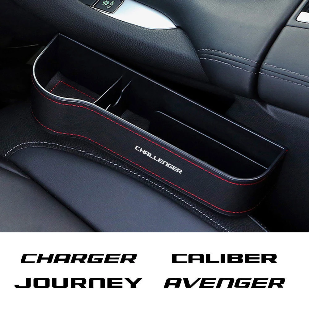 Car Seat Gap Organizer Auto Accessories For Dodge Charger Caliber Challenger Journey Avenger Caravan Durango Nitro DART Ram