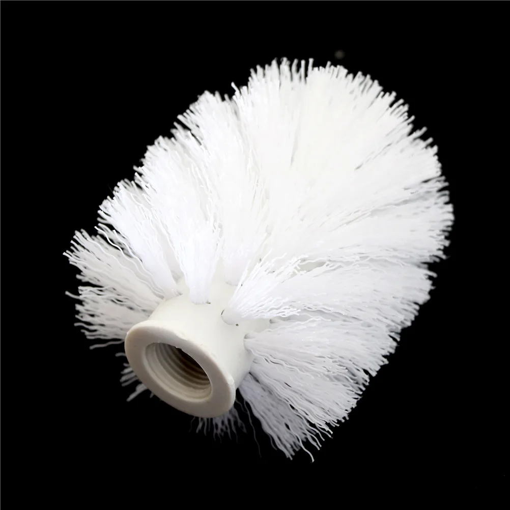 1 Pcs Replacement Bathroom WC Clean Spare Accessories Cleaning Brush Head For Toilet White Toilet Brush Head Holder 75*90mm