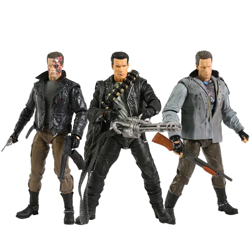 

NECA Terminator T-800 Police Station Assault / Tech Noir 7" Scale Action Figure Toy