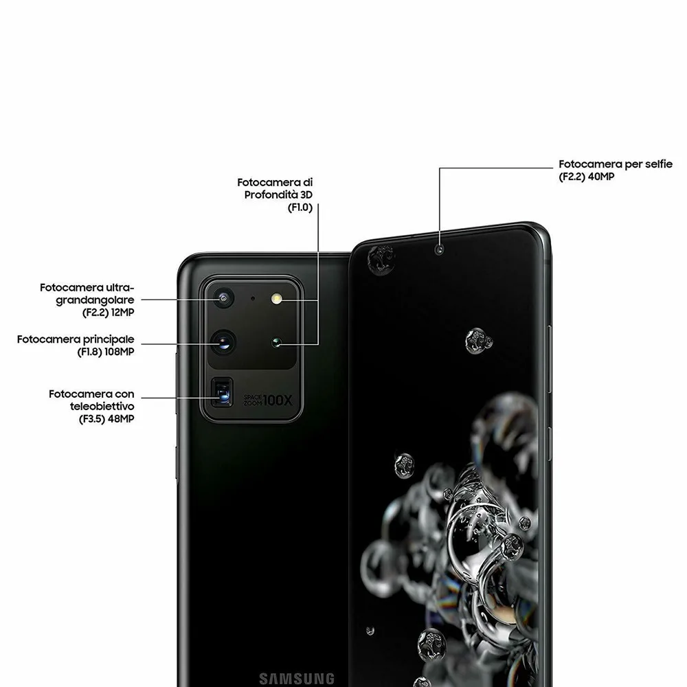 Samsung Galaxy S20 Ultra 5G G988U1 G988B G9880 G988N 6.9
