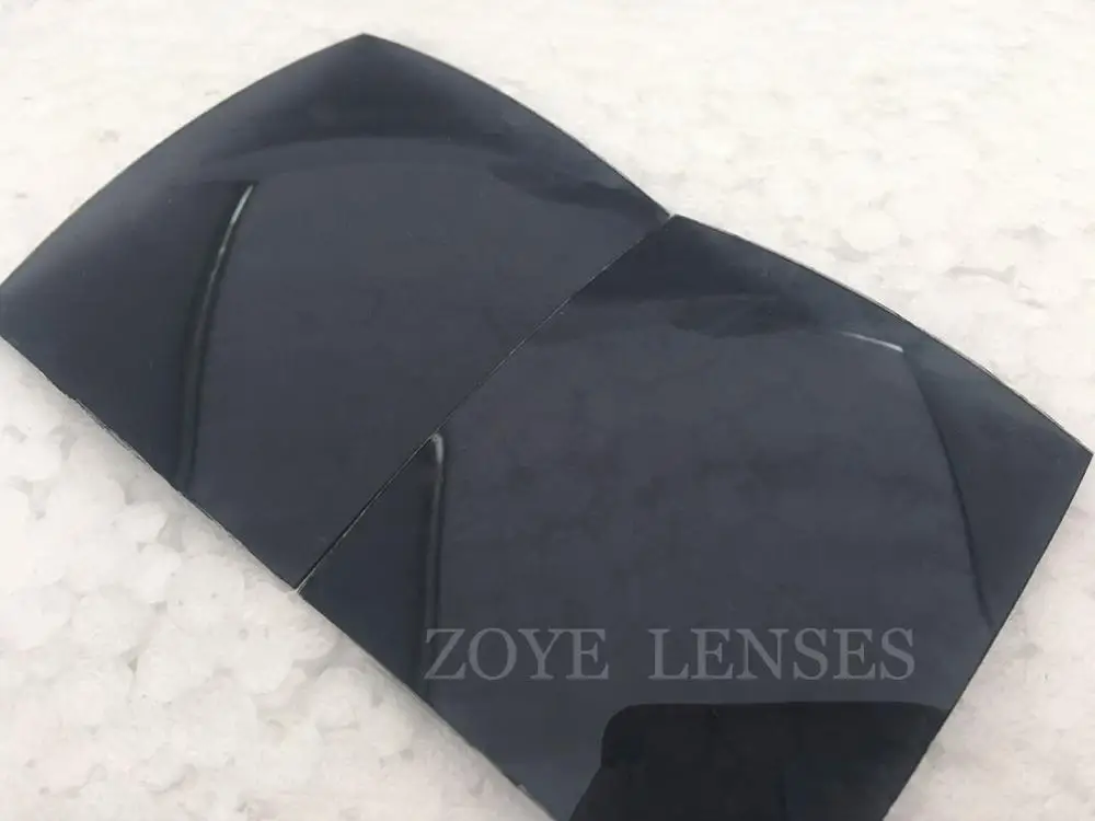 Polarized Lenses For Sunglasses TAC Polarized Lenses Median Smoke S15 UV400 Lenses 55*65mm 4 Base